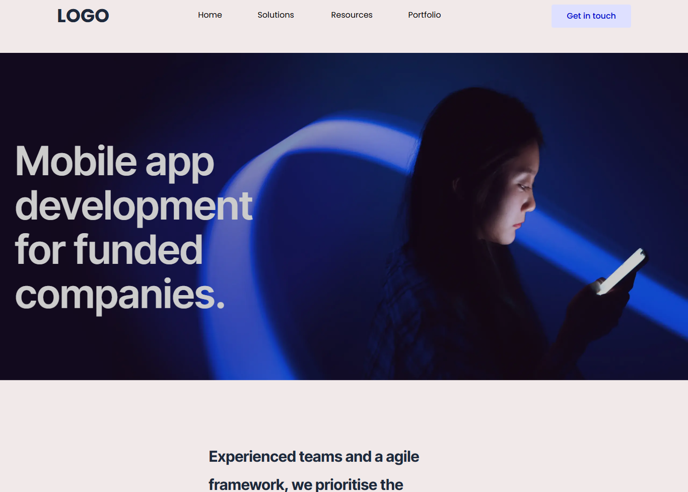 Web-Template/h2, mobile-development/h1